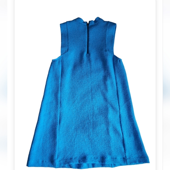 NWT Warehouse High Neck Textured Swing Dress - Picture 4 of 9